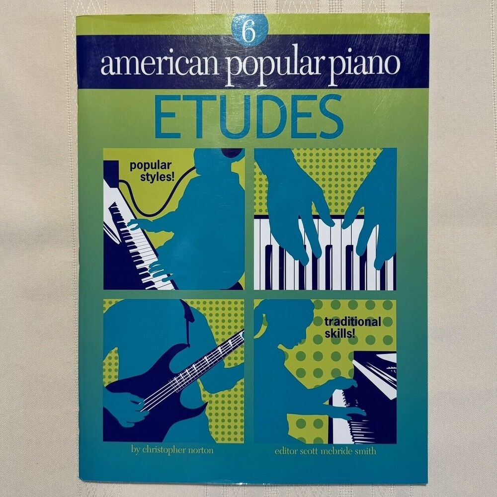 American Popular Piano, Etudes Level 6 by Christopher Norton Paperback
